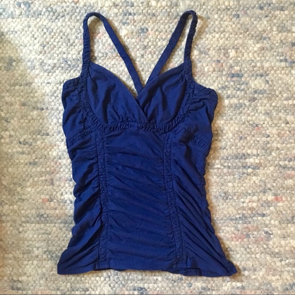 Anthropologie Deletta Ruched Tank Top - Picture 2 of 7